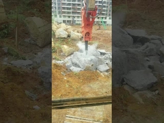 YTB140 Top Type / Triangle Hydraulic Breaker 140 Chisel , Suit 19-26 Ton