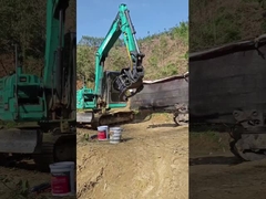 Style 5013 Excavator Grabber , Suit 6-8 Ton , 350 weight