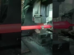 Crushing hammer flat shovel drill rod, shovel type drill rod