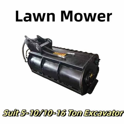 Weeding Single Spindle Lawn Mower For 11-16 Ton Excavator