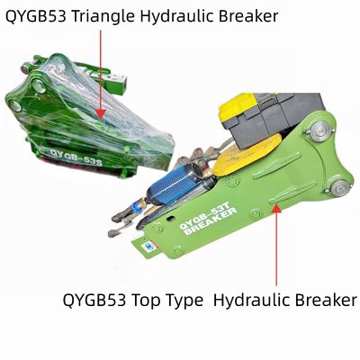 3-5 Ton Excavator Hydraulic Breaker Hammer QYGB53 53 Chisel for Energy Mining