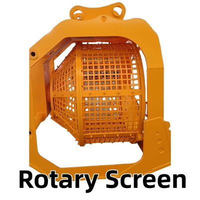 Excavator Rotary Screen Bucket Sieve Bucket Customized