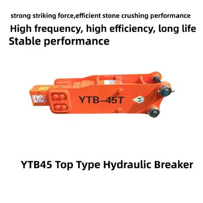 YTB45 Top Type Hydraulic Breaker 45 Chisel Suit 1.2-3.0 Tons Excavator
