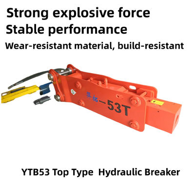 Top Type Hydraulic Breaker 53 Chisel YTB53 For 2.5-4.5Tons Construction Machinery