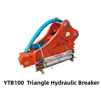 YTB100 Hydraulic Breaker Hammer Side Type Triangle Type 100 Chisel For 10-16 Tons
