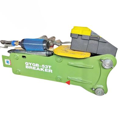 QYGB53 Hydraulic Breaker Hammer Top Type 53MM Chisel For 3-5 Tons Excavator