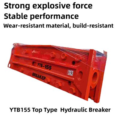 YTB155 Top Type Hydraulic Breaker Hammer 155 Chisel Suit 28-35 Tons