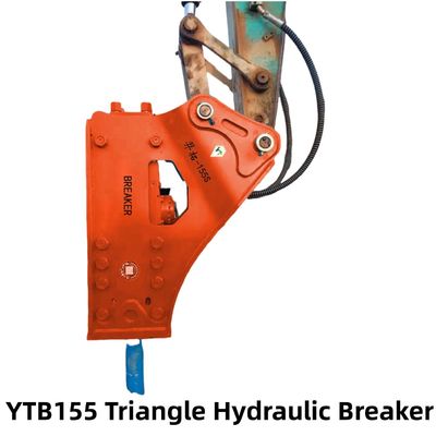 Mining Triangle Hydraulic Breaker Hammer 155 Chisel Suit 28-35 Tons Excavator