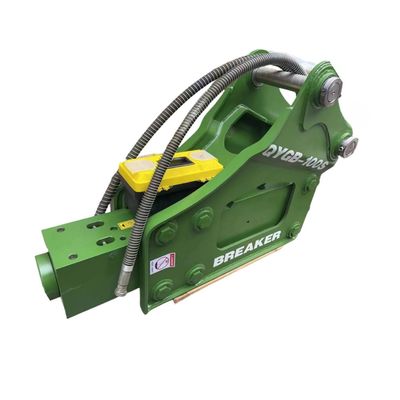 Triangle Hydraulic Breaker Hammer QYGB100 100MM Chisel for 10-16 Tons Excavator