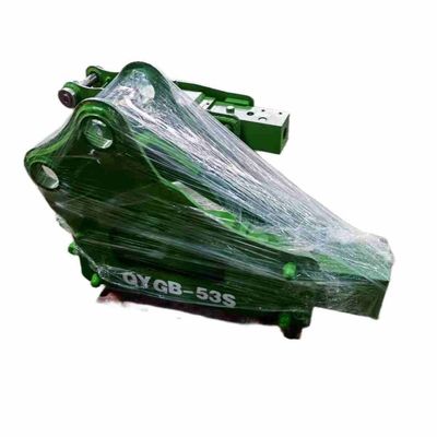 Rock Construction Machinery Hydraulic Breaker Triangle Type QYGB53 53 Chisel