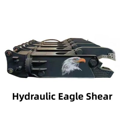 TUODA New Steel Excavator Hydraulic Shears Eagle Shaped For Metal Scrap