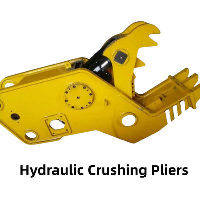TD04F Hydraulic Crushing Pliers for 5-10 Tons Excavator Concrete Demolition