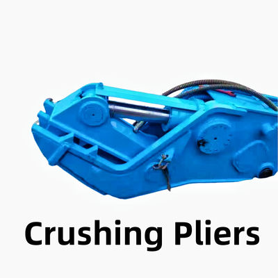 Hydraulic 28-35 Tons Excavator Concrete Pulverizer TD10F For Building Demolition