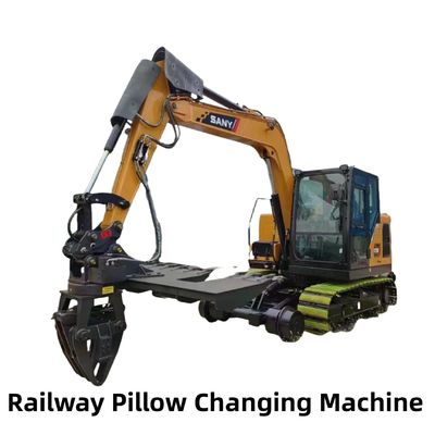 Customized Railway Sleeper Changing Machine Modified Excavator