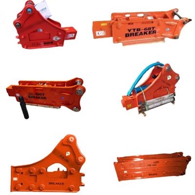 YTB68 YTB100 YTB140 Hydraulic Breaker Triangle / Top Type 68 100 140 Chisel
